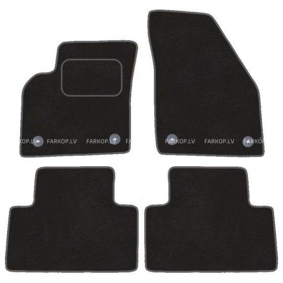 Textile car mats VOLVO V50